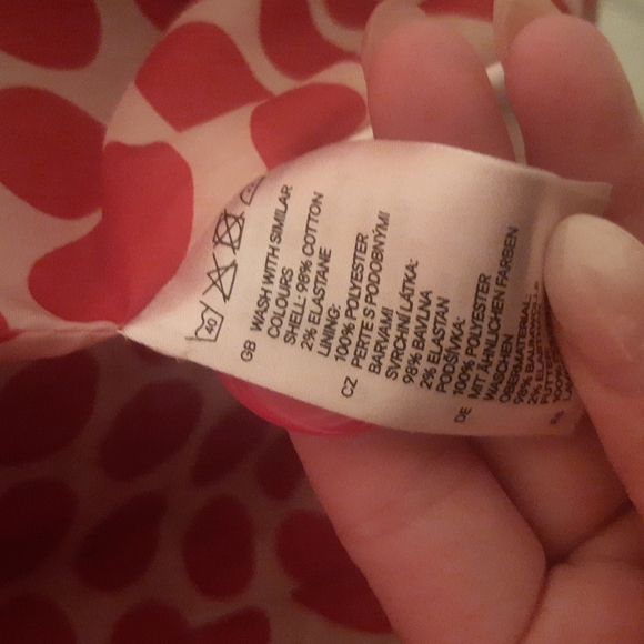 Red H&M Trench Coat - Picture 5 of 7